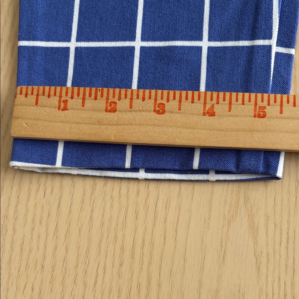 Old Navy Blue And White Patterned Pixie Pants - image 6